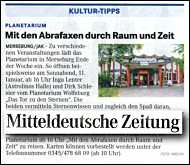Mitteldeutsche Zeitung 7.1.2014