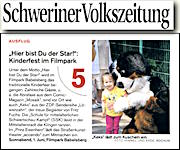 Schweriner Volkszeitung 27.5.2013