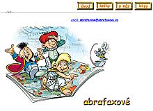 Abrafaxe-Homepage in Tschechien