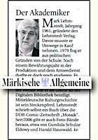 Märkische Allgemeine 9.3.2013