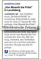 Mitteldeutsche Zeitung 7.1.2013
