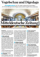Mitteldeutsche Zeitung 8.11.2019