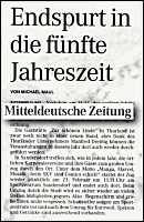 Mitteldeutsche Zeitung 13.2.2014