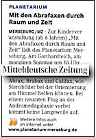 Mitteldeutsche Zeitung 26.1.2013