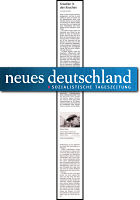 Neues Deutschland 7.8.2015