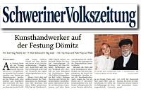 Schweriner Volkszeitung 9.6.2023