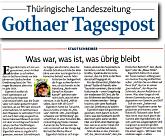 Thüringische Landeszeitung 20.8.2016